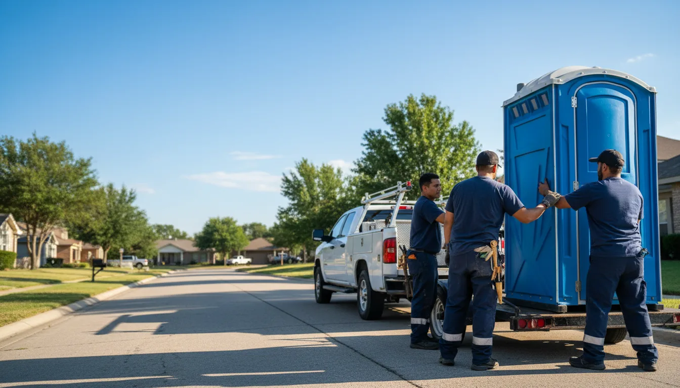 Portable Toilet Rental in Frankfort, IL near me